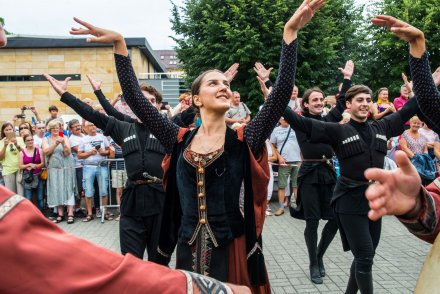 Korowód 56.Tygodnia Kultury Beskidzkie